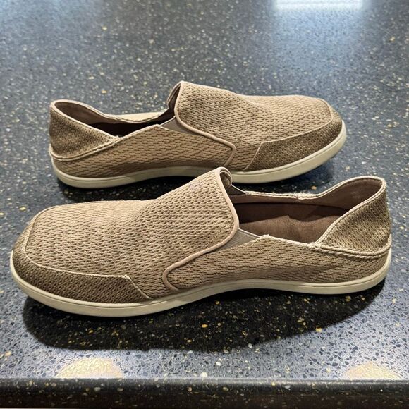 Olukai Nohea Mesh. Tan. Men’s 14. - Picture 6 of 9